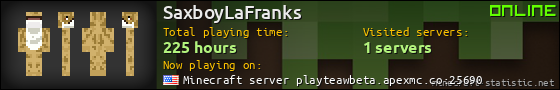 SaxboyLaFranks userbar 560x90