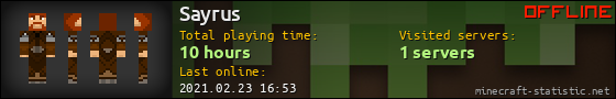 Sayrus userbar 560x90