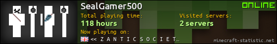 SealGamer500 userbar 560x90