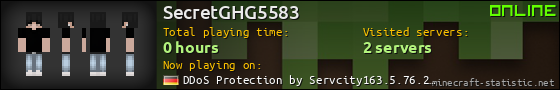 SecretGHG5583 userbar 560x90