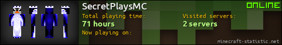 SecretPlaysMC userbar 560x90