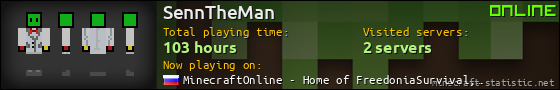 SennTheMan userbar 560x90