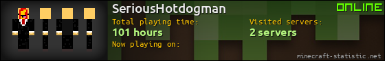 SeriousHotdogman userbar 560x90