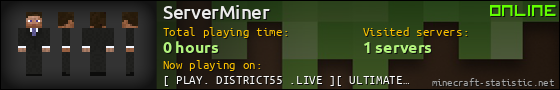 ServerMiner userbar 560x90