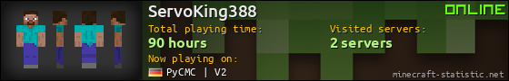 ServoKing388 userbar 560x90