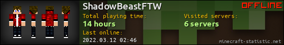 ShadowBeastFTW userbar 560x90