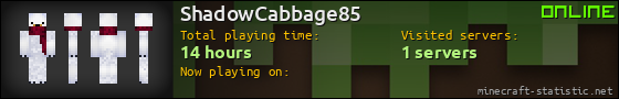 ShadowCabbage85 userbar 560x90