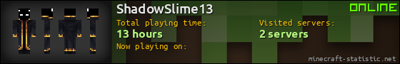 ShadowSlime13 userbar 560x90