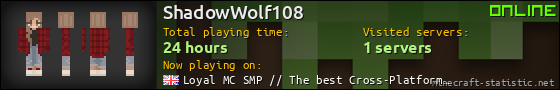 ShadowWolf108 userbar 560x90