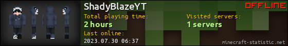 ShadyBlazeYT userbar 560x90