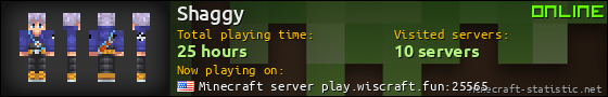 Shaggy userbar 560x90