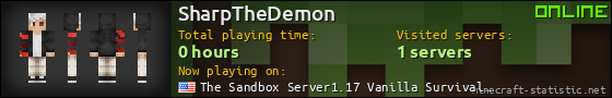 SharpTheDemon userbar 560x90