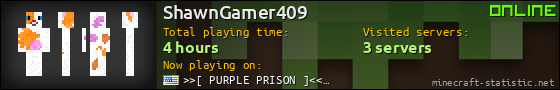 ShawnGamer409 userbar 560x90