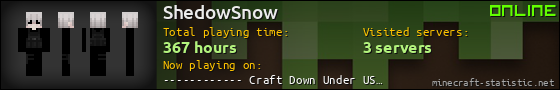 ShedowSnow userbar 560x90