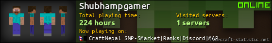 Shubhampgamer userbar 560x90