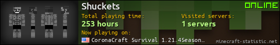 Shuckets userbar 560x90