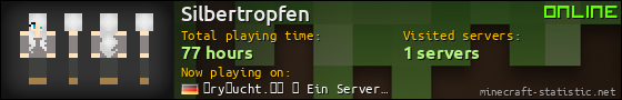 Silbertropfen userbar 560x90