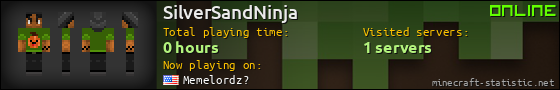 SilverSandNinja userbar 560x90