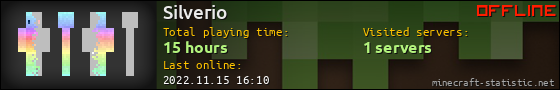 Silverio userbar 560x90