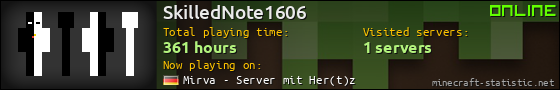 SkilledNote1606 userbar 560x90