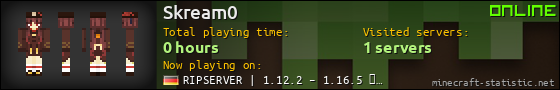 Skream0 userbar 560x90