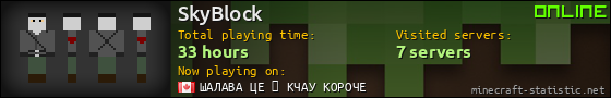 SkyBlock userbar 560x90