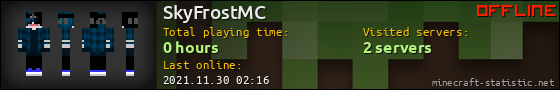 SkyFrostMC userbar 560x90