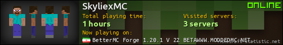 SkyliexMC userbar 560x90