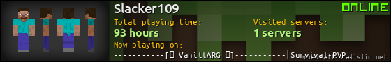 Slacker109 userbar 560x90