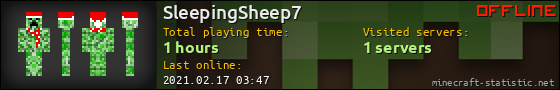 SleepingSheep7 userbar 560x90