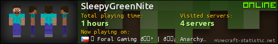 SleepyGreenNite userbar 560x90