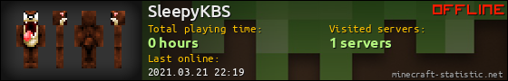 SleepyKBS userbar 560x90