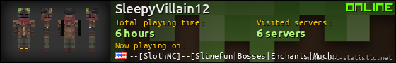 SleepyVillain12 userbar 560x90