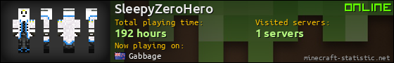 SleepyZeroHero userbar 560x90