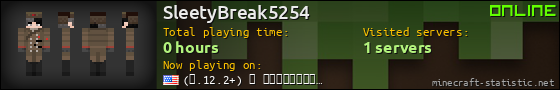 SleetyBreak5254 userbar 560x90