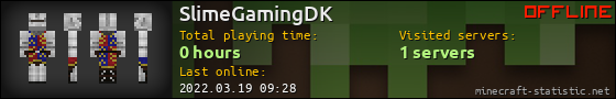 SlimeGamingDK userbar 560x90