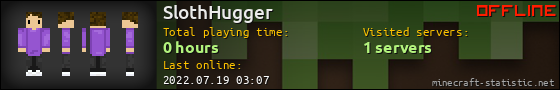 SlothHugger userbar 560x90