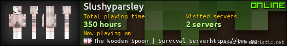 Slushyparsley userbar 560x90