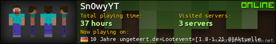 Sn0wyYT userbar 560x90