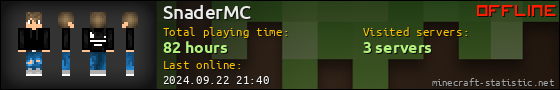 SnaderMC userbar 560x90
