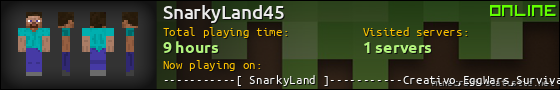 SnarkyLand45 userbar 560x90