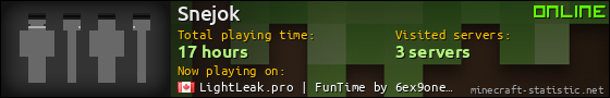 Snejok userbar 560x90
