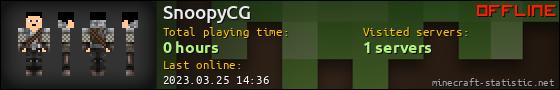 SnoopyCG userbar 560x90