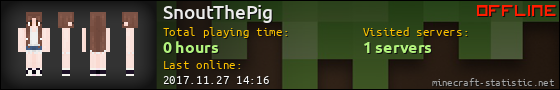 SnoutThePig userbar 560x90