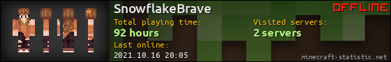 SnowflakeBrave userbar 560x90