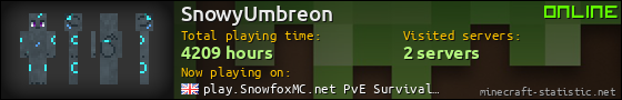 SnowyUmbreon userbar 560x90