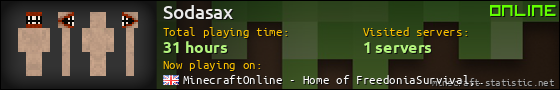 Sodasax userbar 560x90