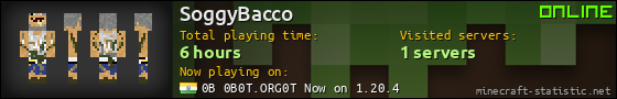 SoggyBacco userbar 560x90