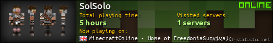 SolSolo userbar 560x90
