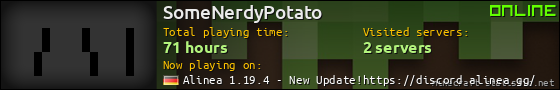 SomeNerdyPotato userbar 560x90